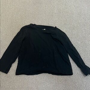 Black Long Sleeve Top